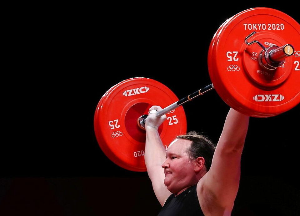 Transgender Olympic weightlifter Laurel Hubbard
