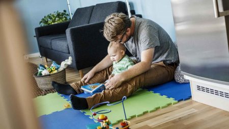 Father with child
